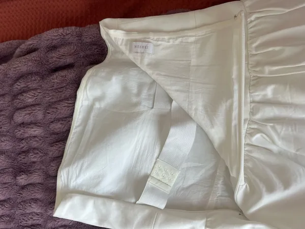 White Meshki Mini Dress - Image 3