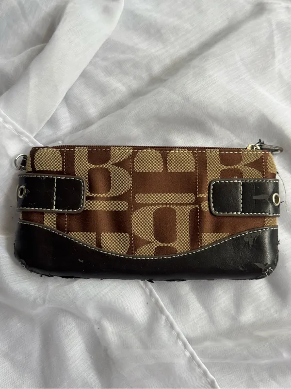 Vintage Y2K Wallet Brown - Image 7