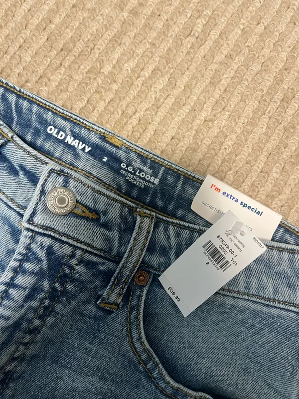 Old Navy High Rise OG Loose Jeans - Image 2