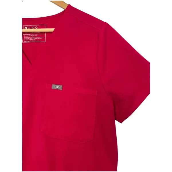 Figs Scrub Top Womens M Pink Catarina One Pocket Technical Collection Utility - Image 5