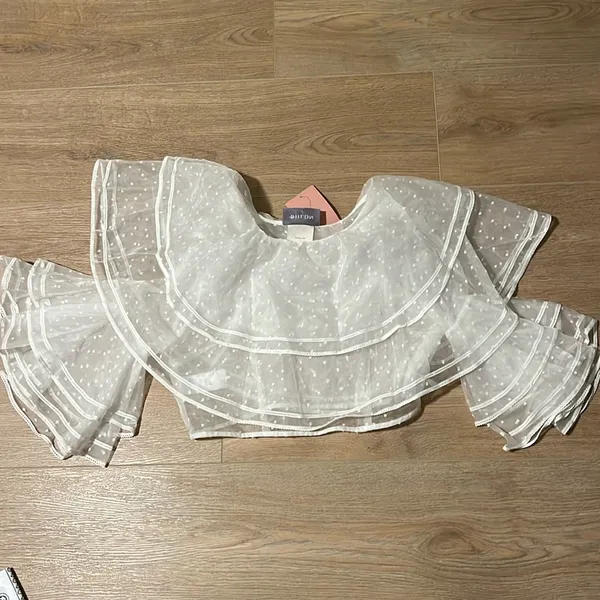 Nwt Bhldn Florence Tiered Bridal Topper - Image 6