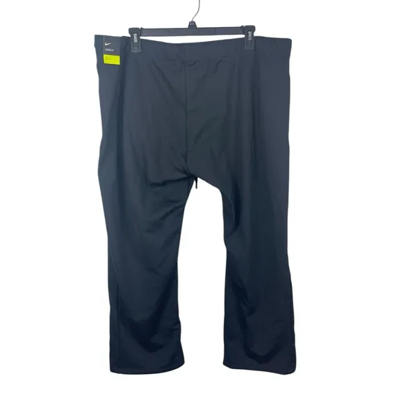 Nike Black Training Sweatpants Women’s 2X Loose Fit Drawstring NWT - Image 2