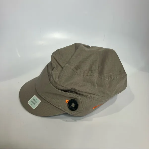 Nike‎ golf military style hat tan khaki rip stop material women’s one size - Image 2
