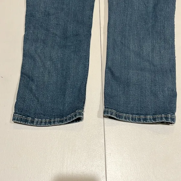 Miss me women’s boyfriend Capri size 28 embroidered leg stripe stud buttons - Image 12