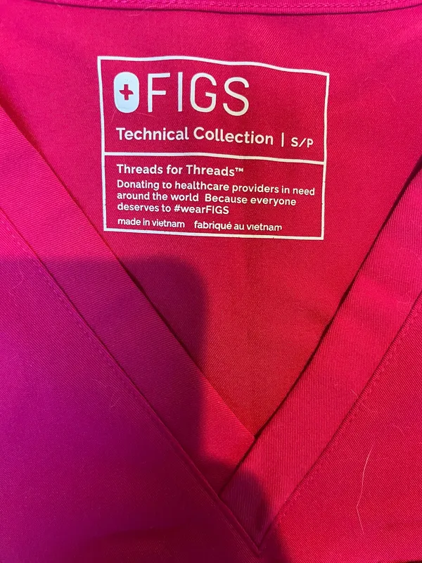 Hot Pink FIGS Set Scrubs - Image 2