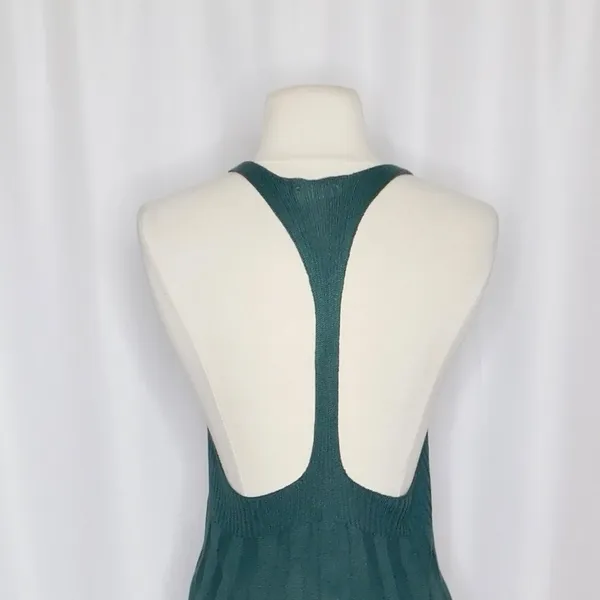 FREE PEOPLE Intimately Switch It Up‎ Tank Cami Green Balsam Ribbed Knit Large - Image 10