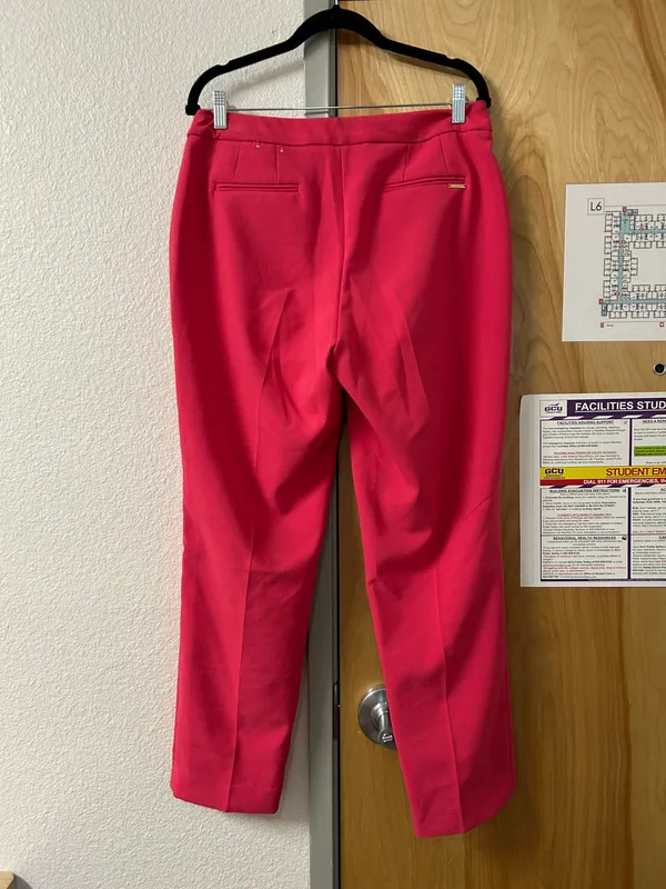 Women’s Dress Pants Pink Size 8 - Image 2