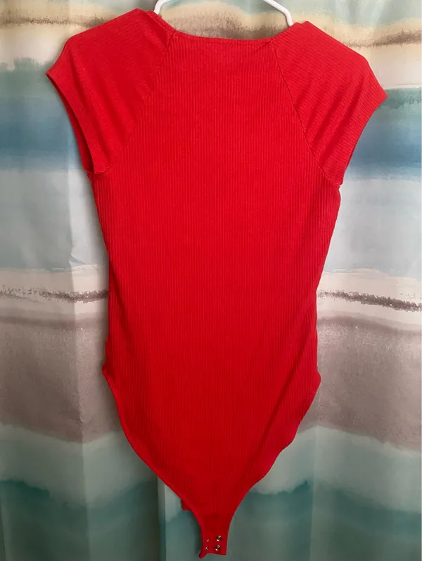 Old Navy Red Bodysuit - Image 2