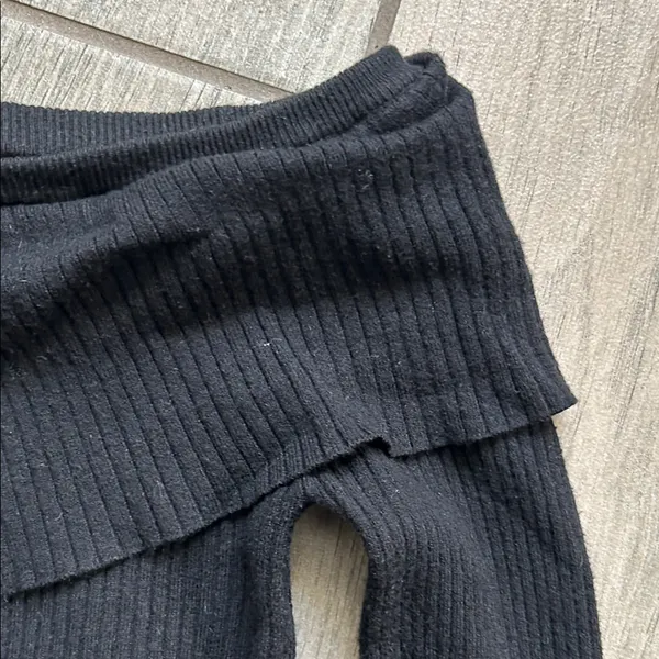 Honey Punch Black Ribbed Knitwear - Image 3