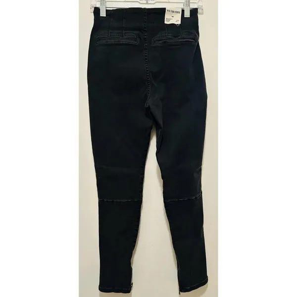 Free People We The Free Bella Moto Mid Rise‎ Skinny Jeans Sz.24 NWT - Image 10