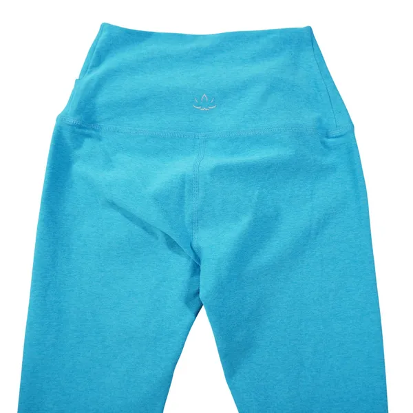 Beyond Yoga Size XS Teal Blue Spacedye Crossover High Waisted Leggings Turquoise - Image 6