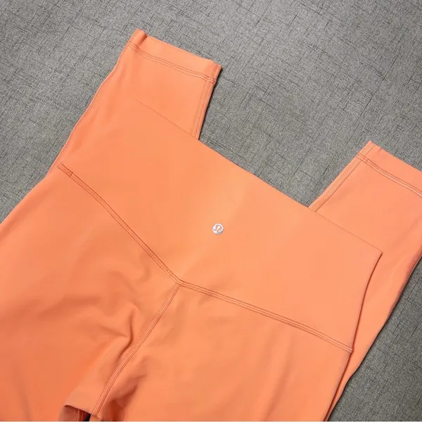 Lululemon Align High Rise Pants Leggings Sunny Coral 10 NWT - Image 9