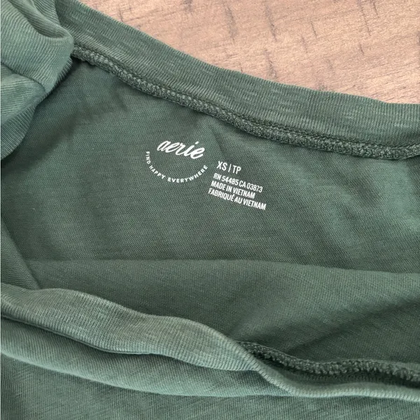 Aerie Forest Green Top - Image 2