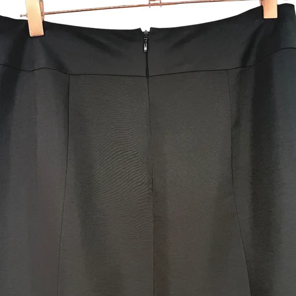 Ann Taylor Womens Black Mermaid Maxi Skirt Tiered Ruffle Formal Evening Size 6 - Image 6