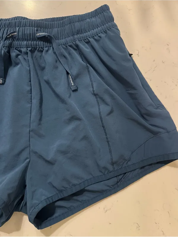 Alphalete Running Shorts Small Blue Athletic Gym Training Activewear - Image 4