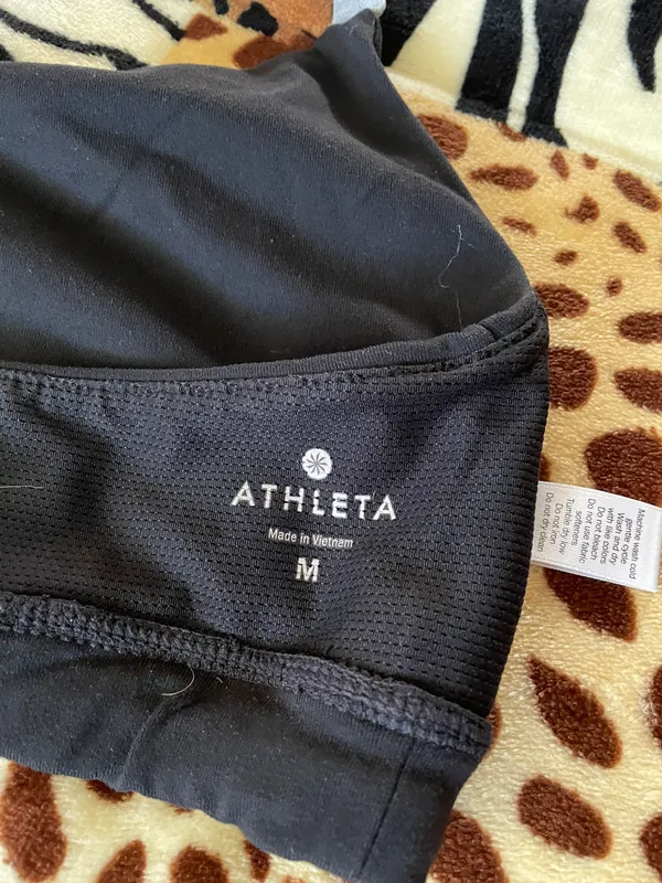 Athleta Bra, black / gray size  M - Image 7