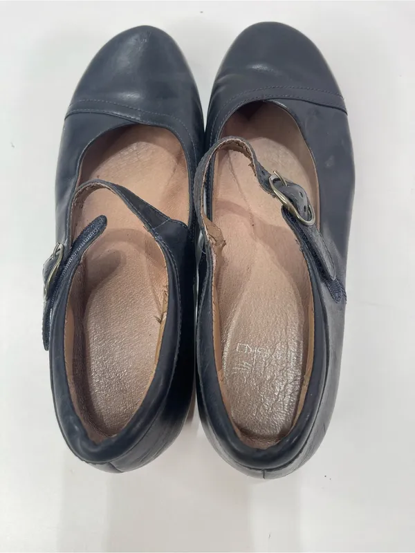 Dansko Leather Mary Jane Shoe Women 39 8.5 Boho Academia Minimalist Whimsigoth - Image 7