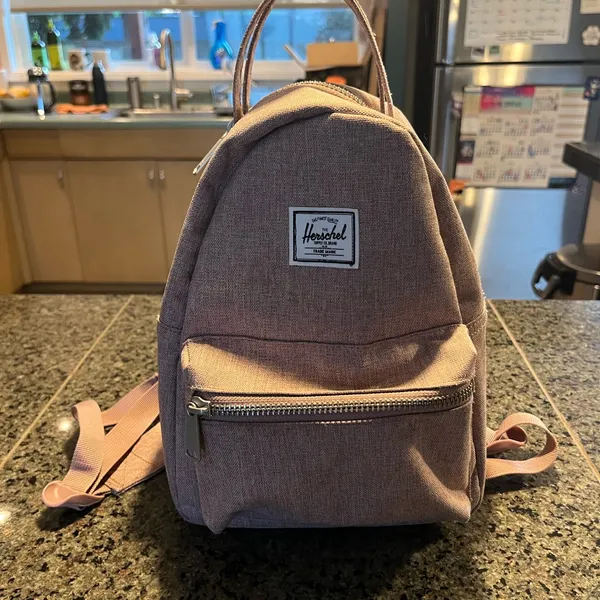 Herschel Classic Mini Backpack in Pink - Image 4