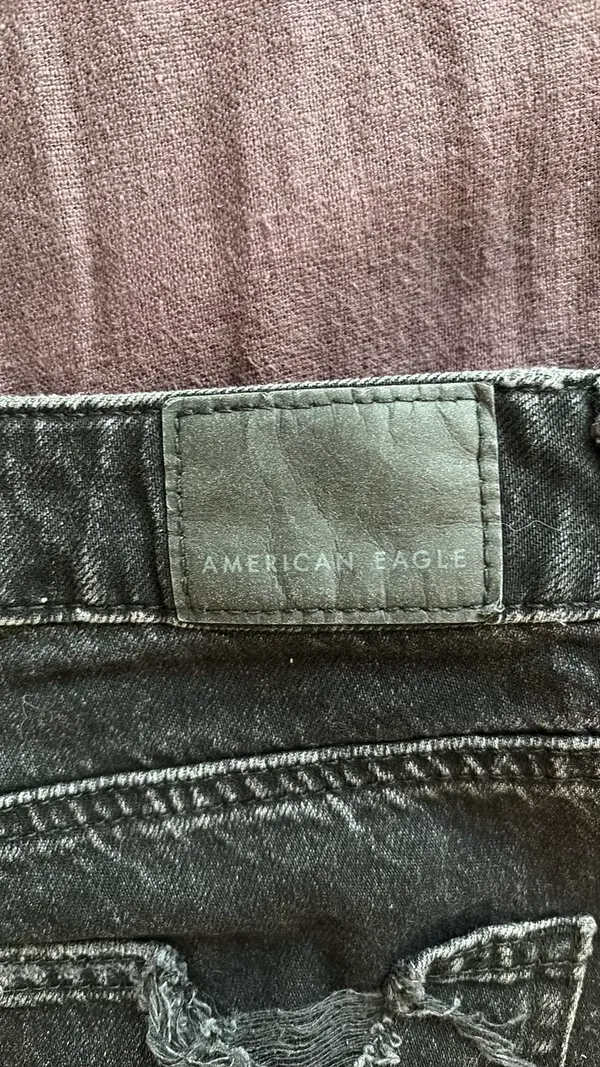 American Eagle Outfitters Jean Shorts Black - Image 5