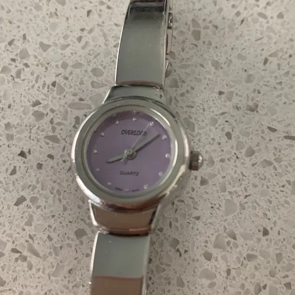 Overload purple face silver watch - Image 2