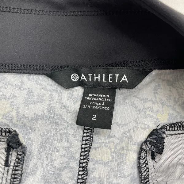 Athleta Trekkie North Tapered Joggers Pants Kinetic Abstract Legging 533655 Sz 2 - Image 7