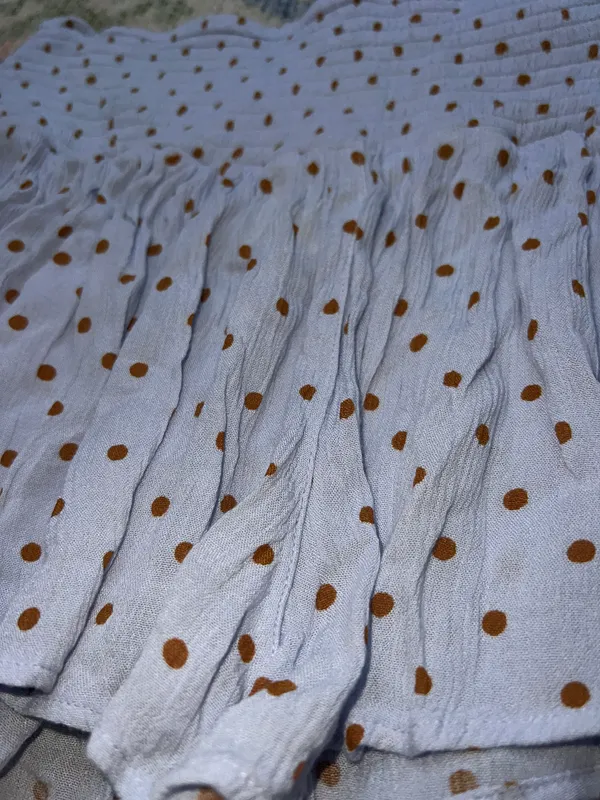 Free People Polka-Dot Skirt - Image 5