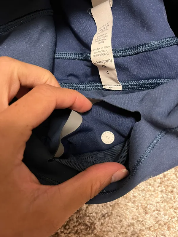 Lululemon Blue Leggings - Image 4