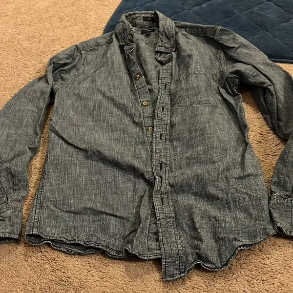 J crew blue button‎ down small - Image 4