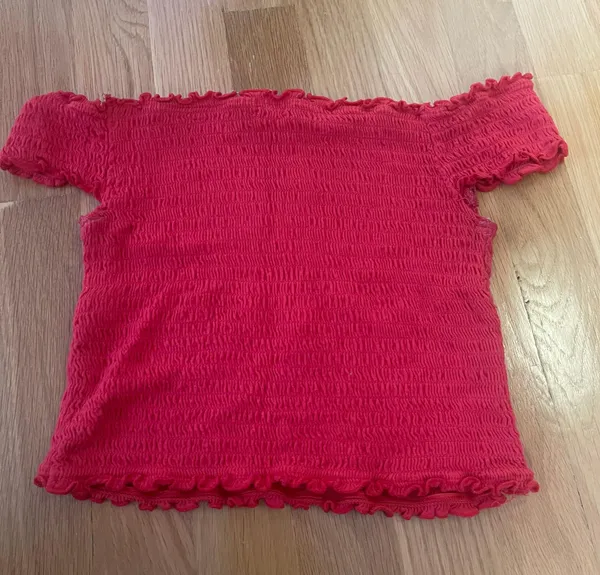 Garage Of The Shoulder Red Shirt - Image 2