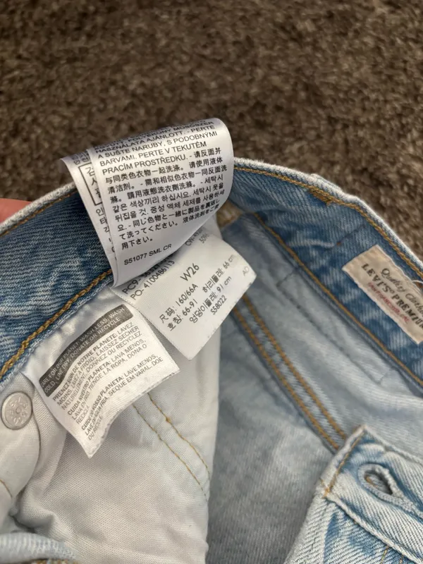Levi’s Jean Shorts 501 - Image 7