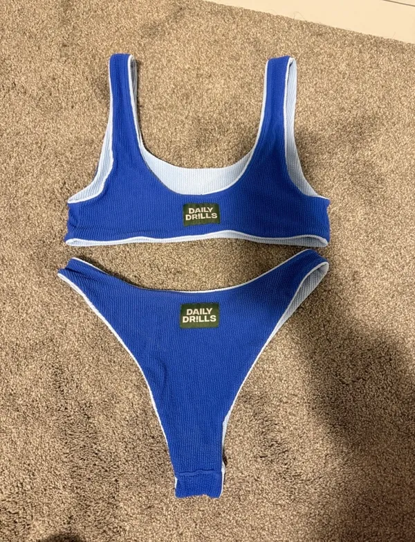 Daily Drills Bikini Set - WORN ONCE! XS/S - Image 2