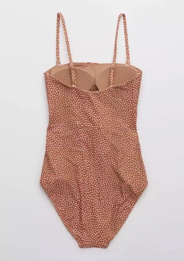 Aerie wrap strapless one piece Bathingsuit - Image 2