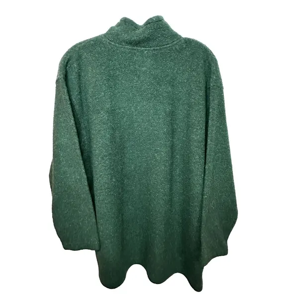Victoria Secret Sweater Womens Pullover Quarter‎ Zip Green Country Casual Ladies - Image 8