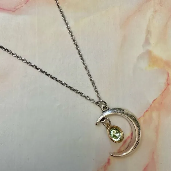 Moon charm pendant necklace - Image 6