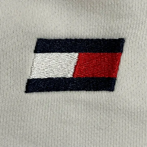 Tommy Hilfiger‎ Sport Womens XL White Cropped Sweatshirt Flag Logo TP2T0257 NEW - Image 3