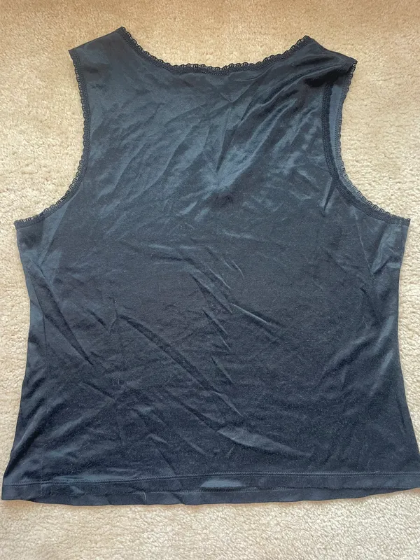 Black Lace Cami Size 1X - Image 2