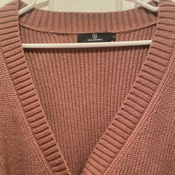 Cozy Brown Women's Cardigan Size L - Image 6