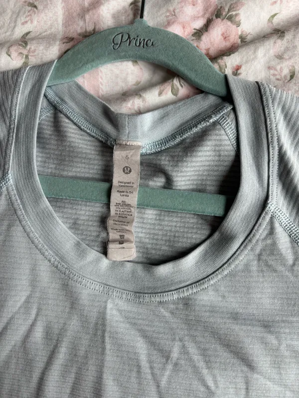 Lululemon Swiftly Short Sleeve Powder Blue - Image 2