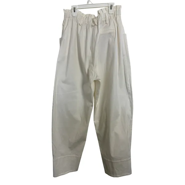 NWT Anthropologie Corey Lynn Carter Tapered Trousers Medium Pleated Wide Leg - Image 3