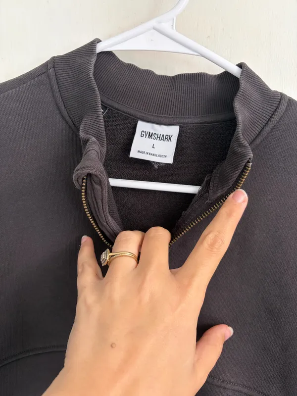 Gymshark Quarter Zip Women’s Sweatshirt - Image 4