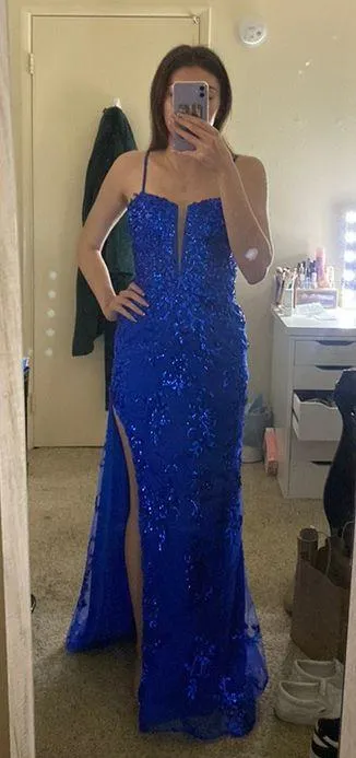 Berlin Nova Sheath Corset Back Prom Dress With Beading And Sequin - Image 4