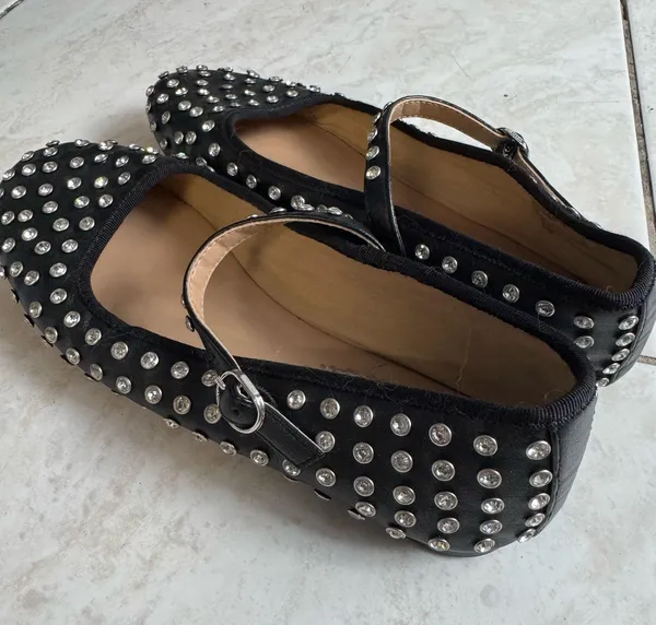 Steve Madden Vinetta Flats Rhinestone - Image 5