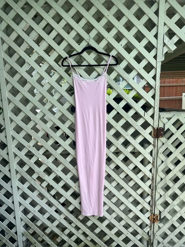 Skims fits everybody lace long slip dress - Image 3