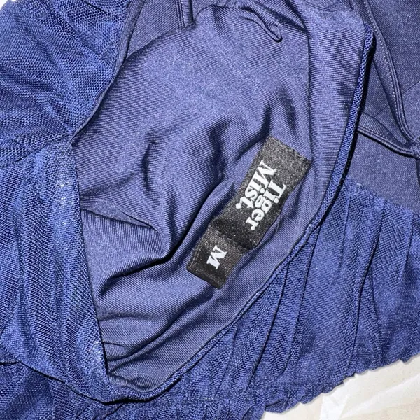 Tiger Mist Mini Dress- Navy M - Image 5