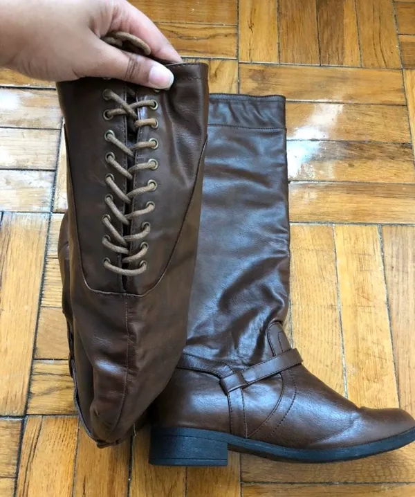 Leather Rider Boots - Image 4