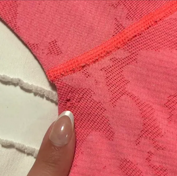 Bright salmon pink Lululemon swiftly long sleeve - Image 5