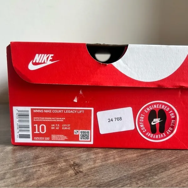 Nike NEW Women's Court Legacy Lift Platform Shoe Size 10 #B1241 - Image 2