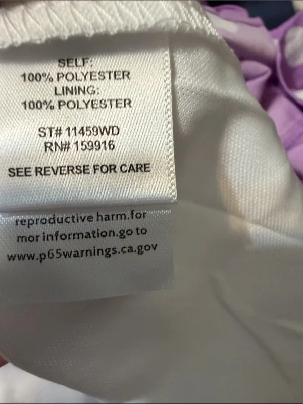 Lavender Polka Dot Tiered Sleeveless Sundress - Image 7