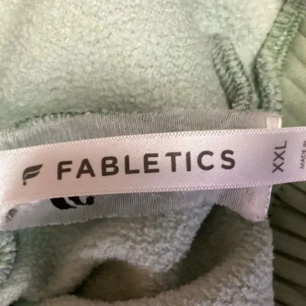 Fabletics Green Go-To Classic Elastic Waist Lounge Sweat pants Jogger Sz XXL - Image 4