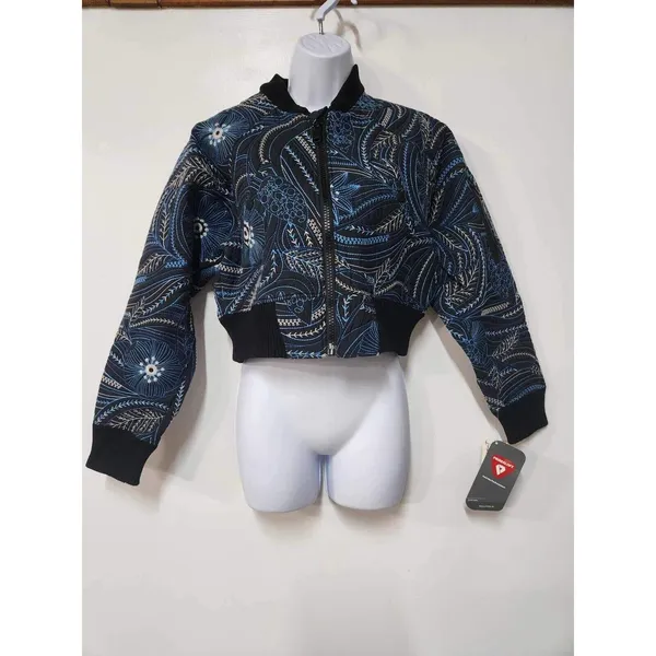 NWT Free People FP Movement Garden Party Bomber Jacket Size M. H - Image 5